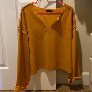 3/15 Urban Outfiiters orange long sleeve sweater